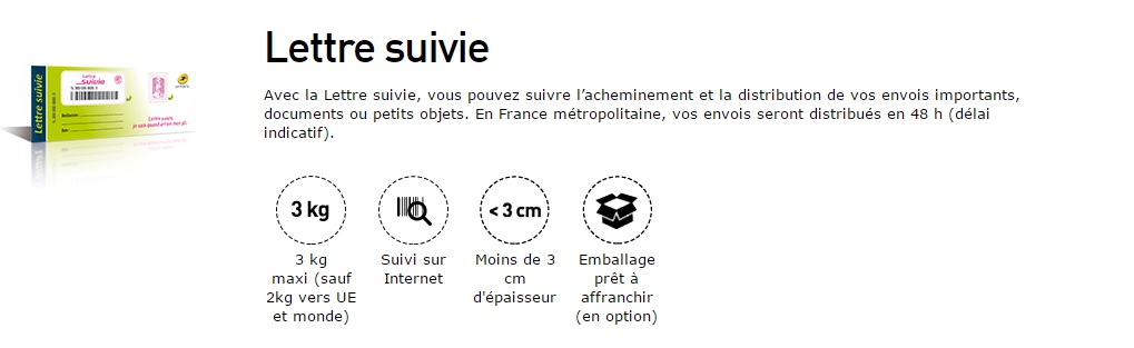 Lettre suivie